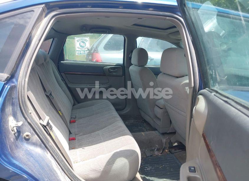 Photo 8 of 2005 Chevrolet Impala (VIN 2G1WF52E859315326)