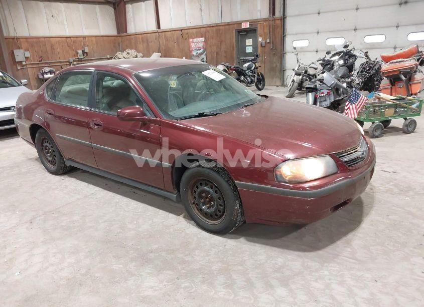 2002 Chevrolet Impala (VIN 2G1WF52E929174892) main photo
