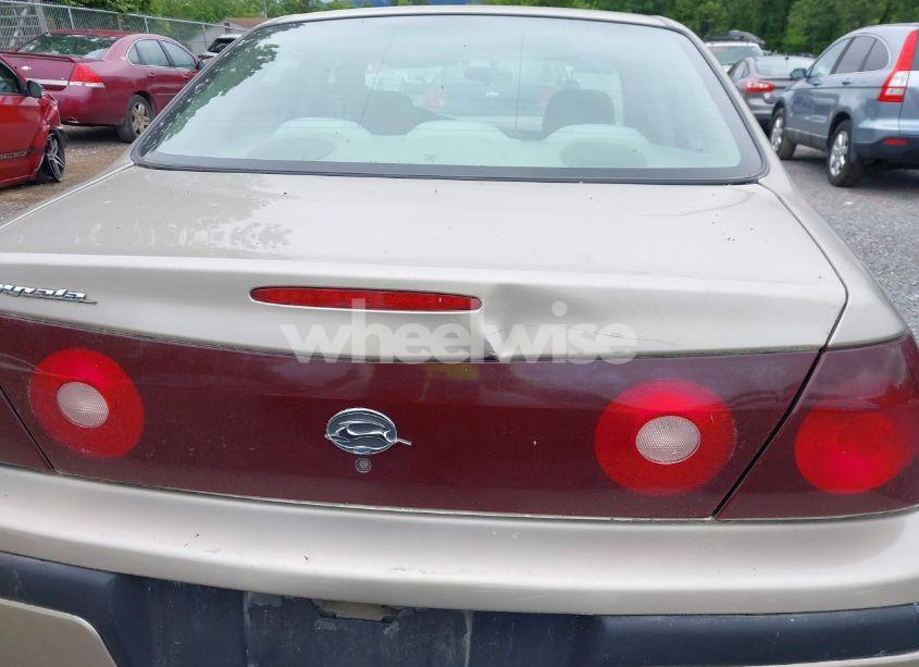 Photo 12 of 2002 Chevrolet Impala (VIN 2G1WF52E929218857)
