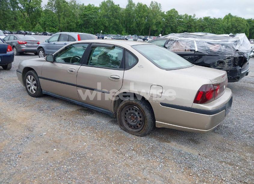 Photo 3 of 2002 Chevrolet Impala (VIN 2G1WF52E929218857)