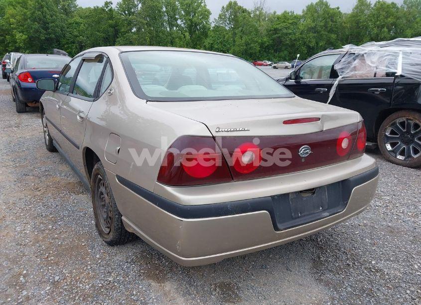 Photo 6 of 2002 Chevrolet Impala (VIN 2G1WF52E929218857)