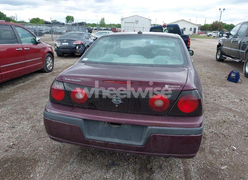 Photo 16 of 2004 Chevrolet Impala (VIN 2G1WF52E949331209)