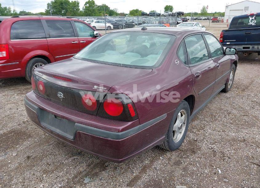 Photo 4 of 2004 Chevrolet Impala (VIN 2G1WF52E949331209)