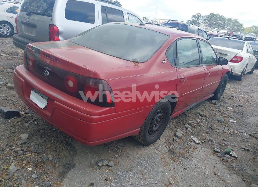 Photo 4 of 2005 Chevrolet Impala (VIN 2G1WF52E959385000)