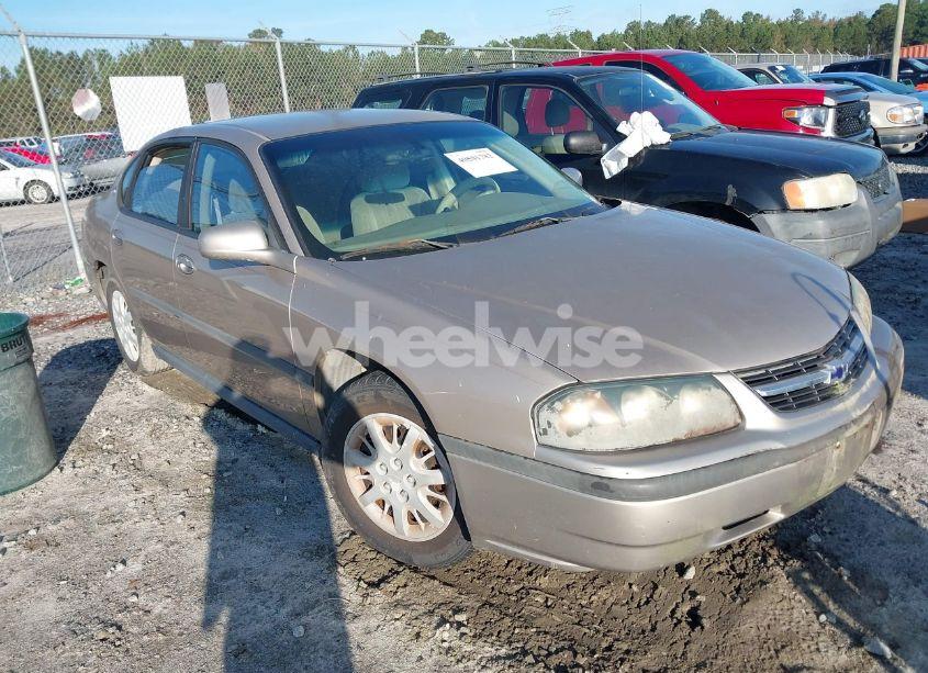 2002 Chevrolet Impala (VIN 2G1WF52EX29331541) main photo