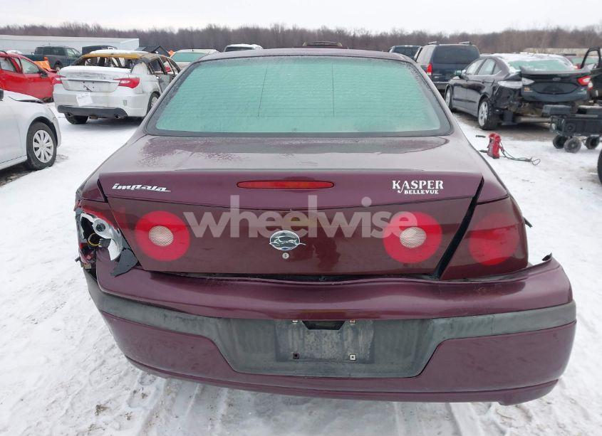 Photo 16 of 2003 Chevrolet Impala (VIN 2G1WF52EX39129848)