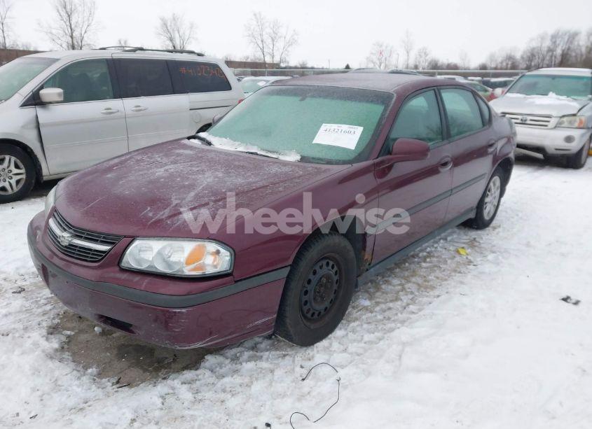 Photo 2 of 2003 Chevrolet Impala (VIN 2G1WF52EX39129848)