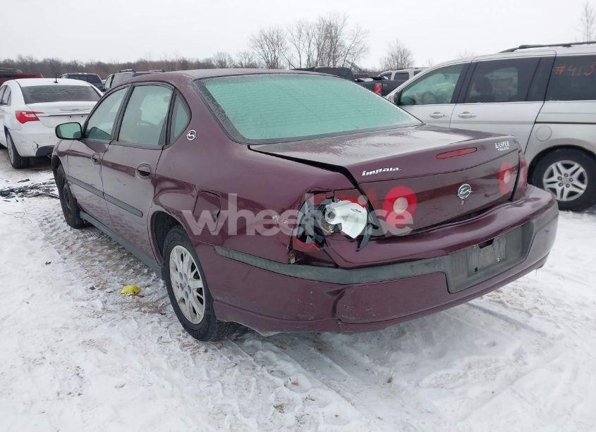 Photo 3 of 2003 Chevrolet Impala (VIN 2G1WF52EX39129848)