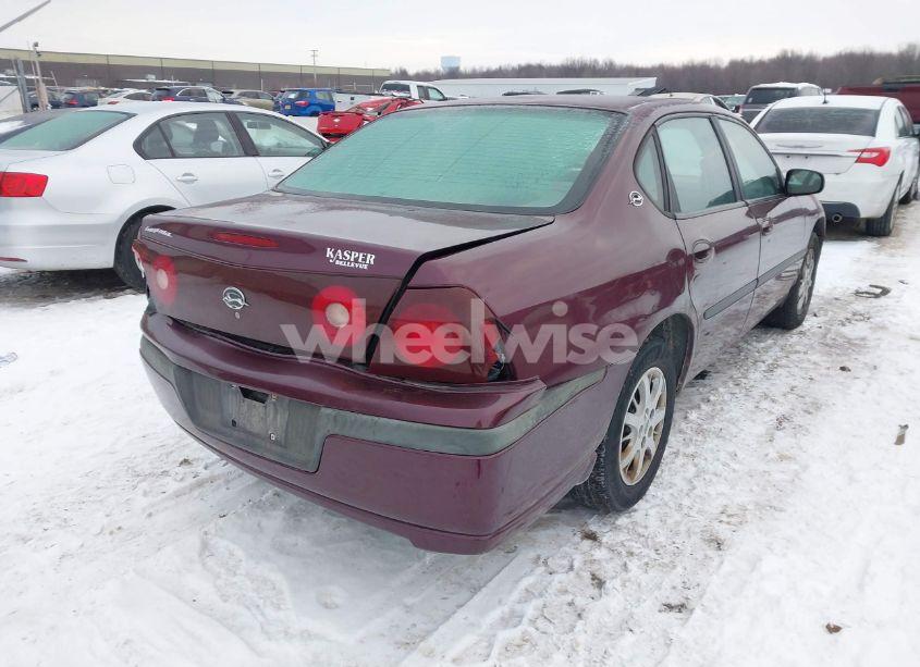 Photo 4 of 2003 Chevrolet Impala (VIN 2G1WF52EX39129848)