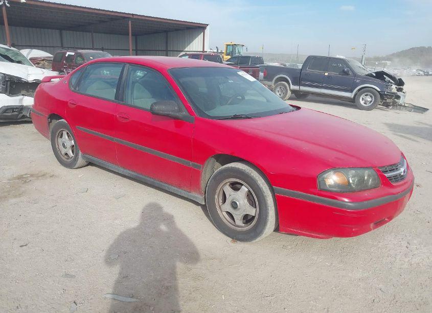 2003 Chevrolet Impala (VIN 2G1WF52EX39284125) main photo