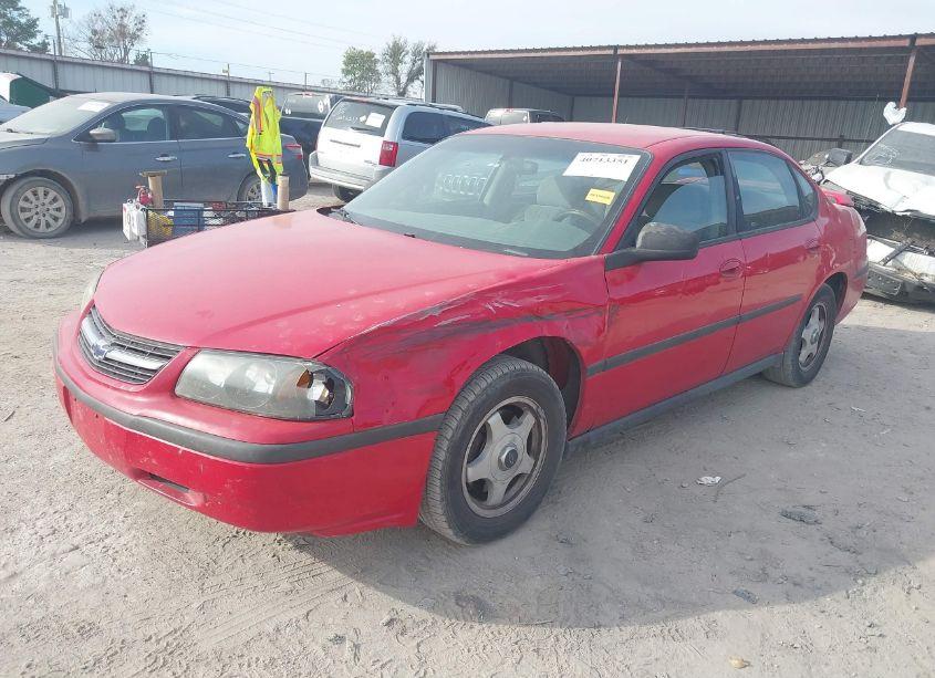 Photo 2 of 2003 Chevrolet Impala (VIN 2G1WF52EX39284125)