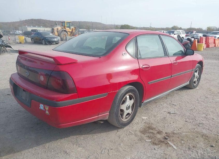 Photo 4 of 2003 Chevrolet Impala (VIN 2G1WF52EX39284125)