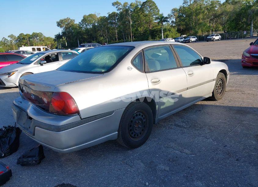 Photo 4 of 2003 Chevrolet Impala (VIN 2G1WF52EX39348213)