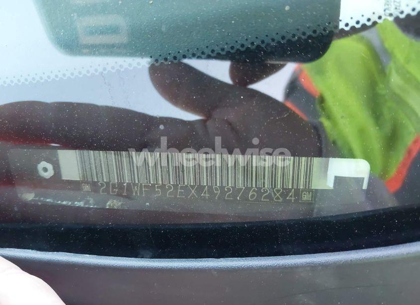 Photo 9 of 2004 Chevrolet Impala (VIN 2G1WF52EX49276284)