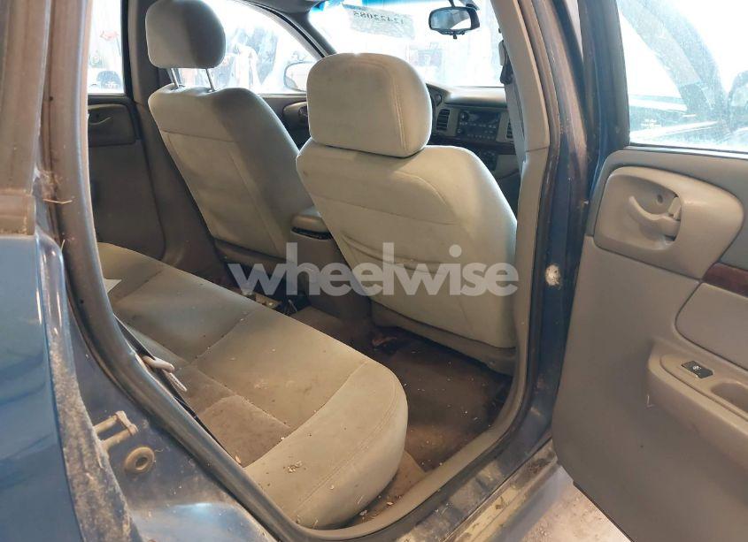 Photo 8 of 2005 Chevrolet Impala (VIN 2G1WF52EX59382963)