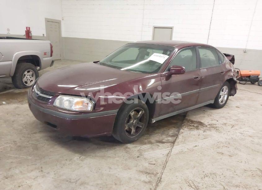 Photo 2 of 2003 Chevrolet Impala (VIN 2G1WF52K739196297)