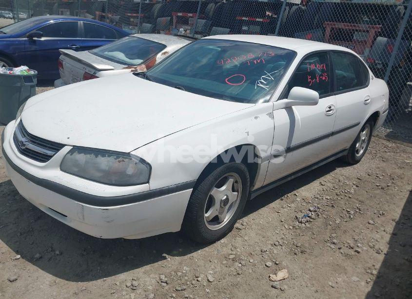 Photo 2 of 2003 Chevrolet Impala (VIN 2G1WF55E139101528)