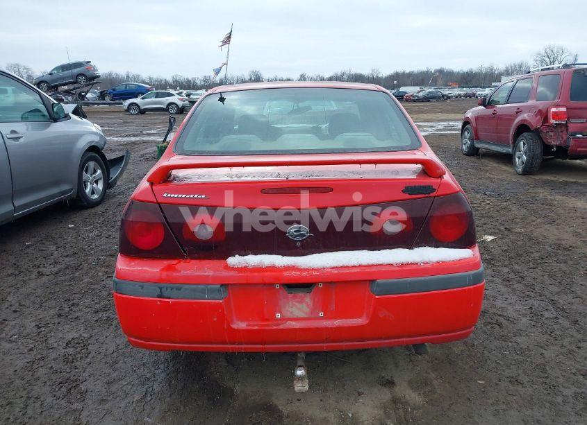 Photo 16 of 2001 Chevrolet Impala (VIN 2G1WF55E219101017)