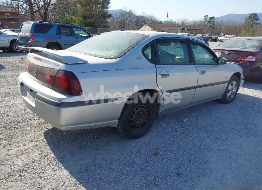 Photo 4 of 2001 Chevrolet Impala (VIN 2G1WF55E319104721)