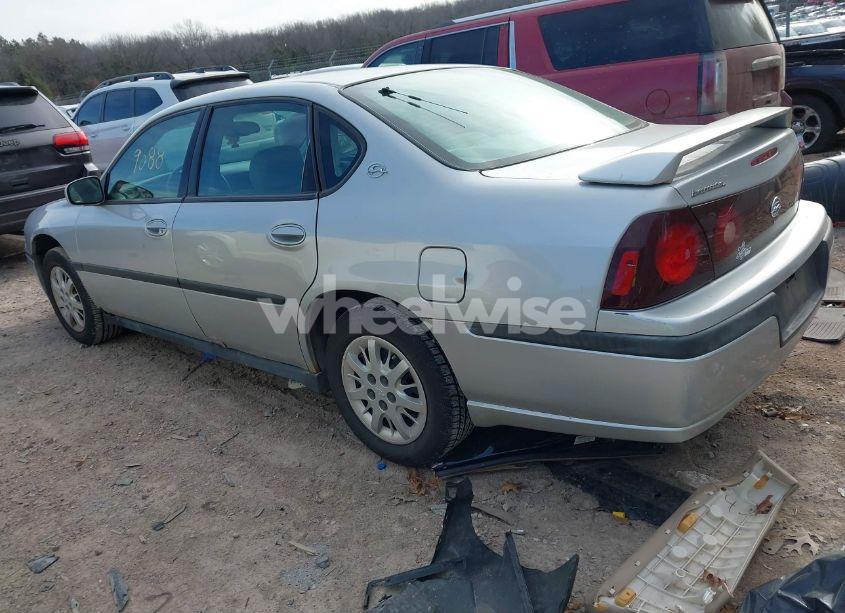 Photo 3 of 2004 Chevrolet Impala (VIN 2G1WF55E349142583)