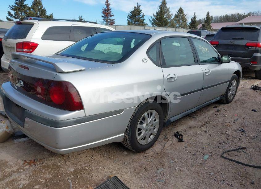 Photo 4 of 2004 Chevrolet Impala (VIN 2G1WF55E349142583)