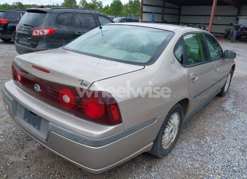 Photo 4 of 2002 Chevrolet Impala (VIN 2G1WF55EX29278884)
