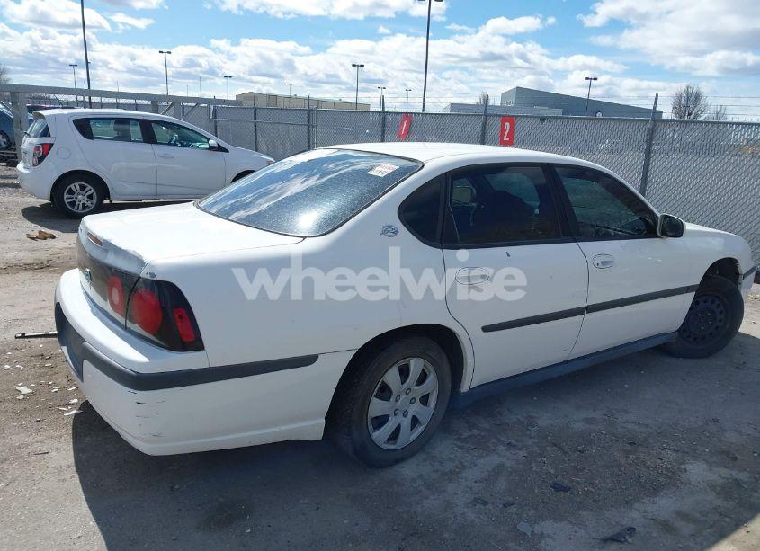 Photo 4 of 2004 Chevrolet Impala POLICE (VIN 2G1WF55K049262721)