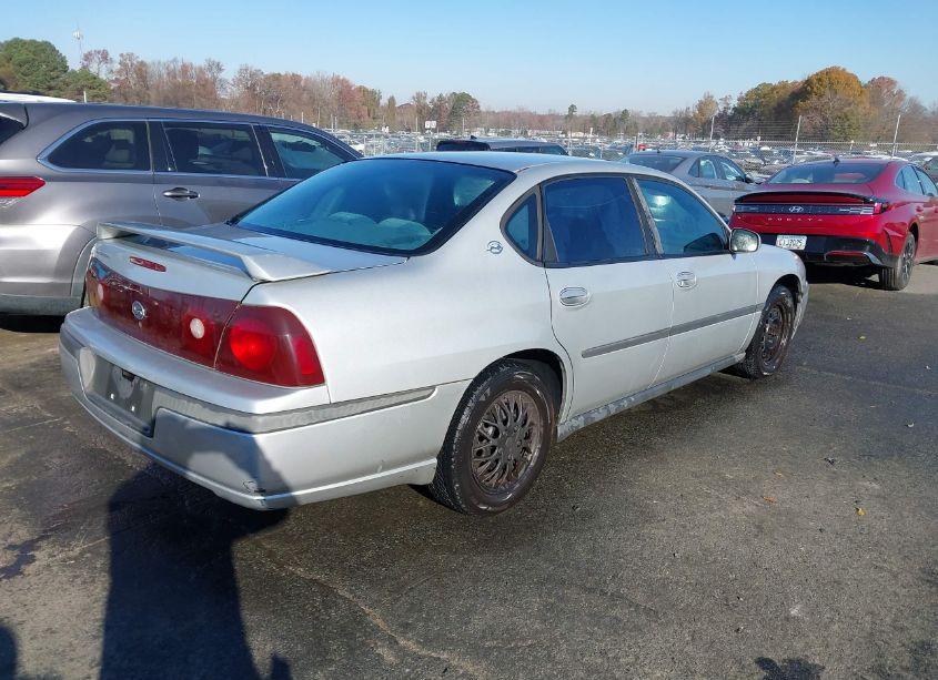 Photo 4 of 2003 Chevrolet Impala POLICE (VIN 2G1WF55K239382762)