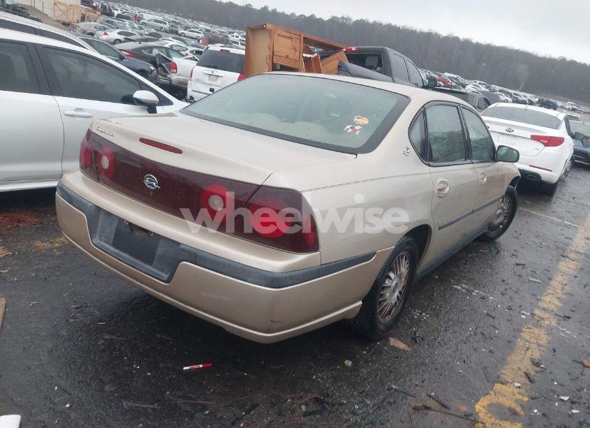Photo 4 of 2000 Chevrolet Impala (VIN 2G1WF55K3Y9214846)