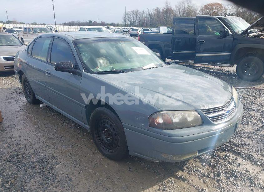 2001 Chevrolet Impala POLICE/TAXI PKGS POLICE PKG 9C1 (VIN 2G1WF55K719250853) main photo