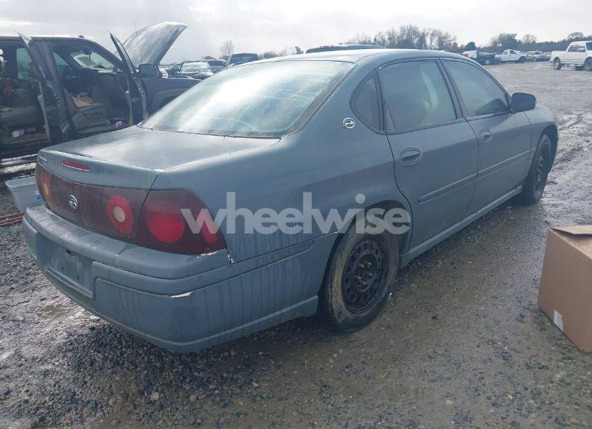 Photo 4 of 2001 Chevrolet Impala POLICE/TAXI PKGS POLICE PKG 9C1 (VIN 2G1WF55K719250853)