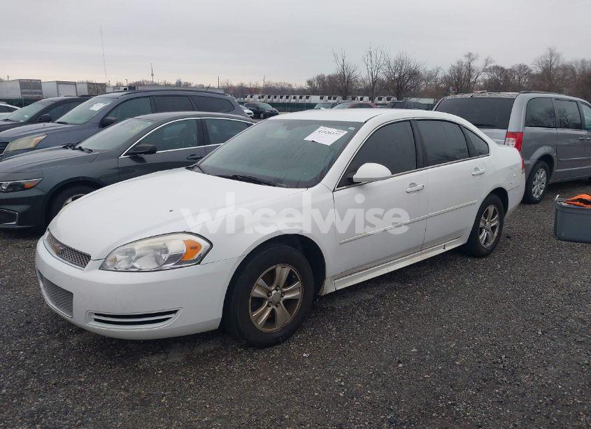 Photo 2 of 2012 Chevrolet Impala LS (VIN 2G1WF5E31C1216174)