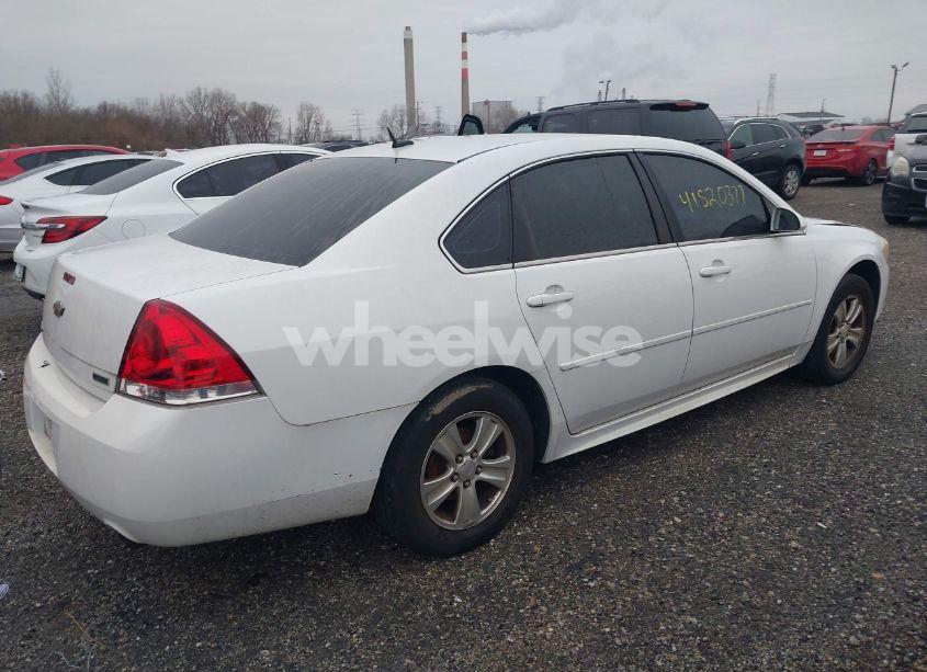 Photo 4 of 2012 Chevrolet Impala LS (VIN 2G1WF5E31C1216174)