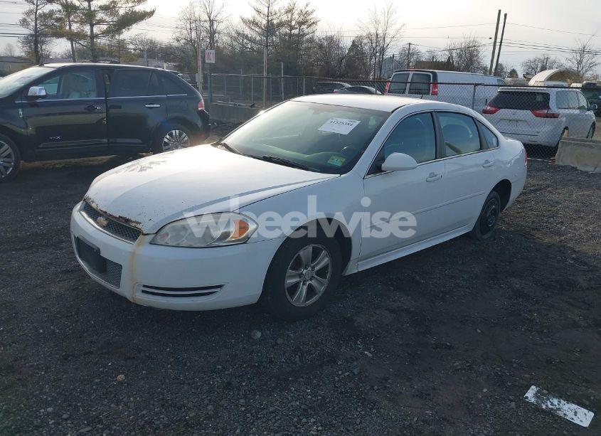Photo 2 of 2013 Chevrolet Impala LS (VIN 2G1WF5E31D1263609)