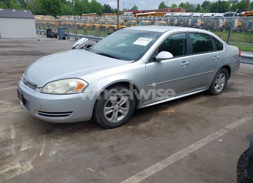 Photo 2 of 2013 Chevrolet Impala LS (VIN 2G1WF5E32D1245104)