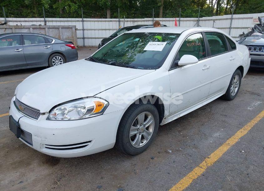 Photo 2 of 2012 Chevrolet Impala LS (VIN 2G1WF5E34C1139140)