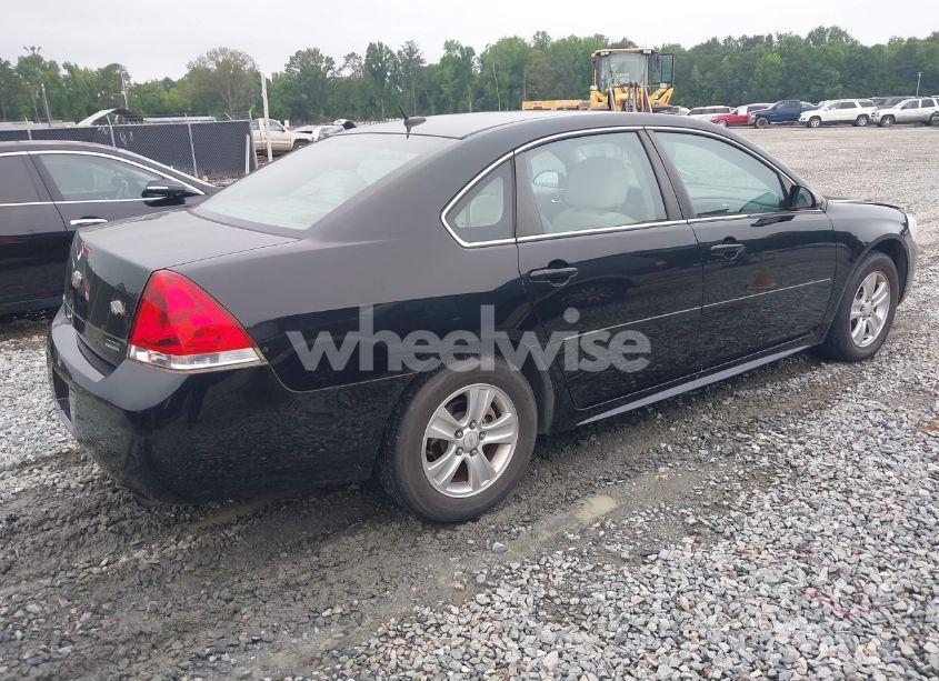 Photo 4 of 2012 Chevrolet Impala LS (VIN 2G1WF5E34C1283285)