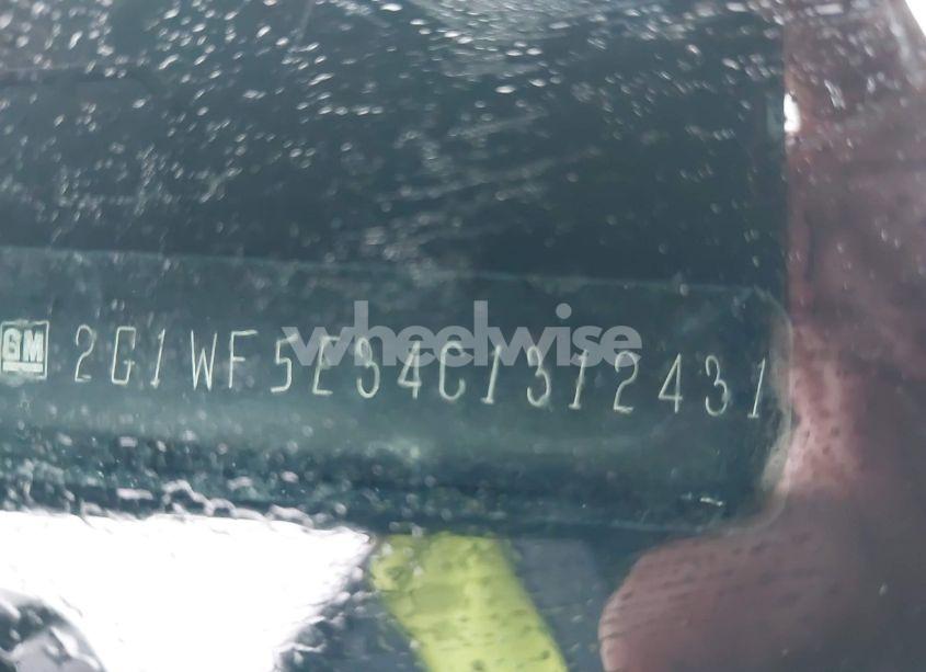 Photo 9 of 2012 Chevrolet Impala LS (VIN 2G1WF5E34C1312431)