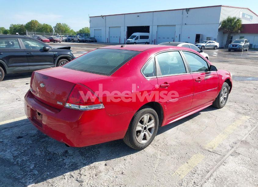 Photo 4 of 2013 Chevrolet Impala LS (VIN 2G1WF5E34D1182247)