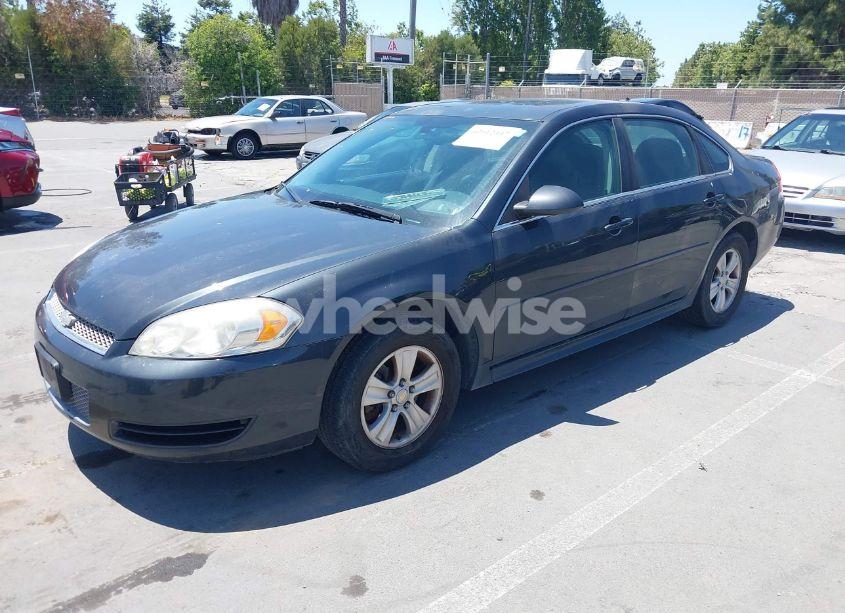 Photo 2 of 2013 Chevrolet Impala LS (VIN 2G1WF5E34D1260834)