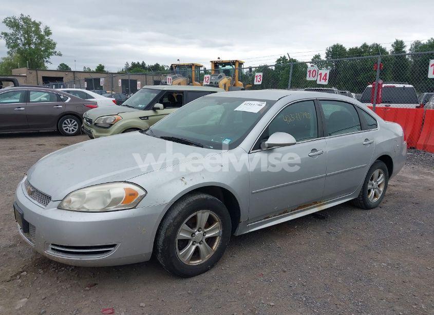 Photo 2 of 2012 Chevrolet Impala LS (VIN 2G1WF5E35C1174950)