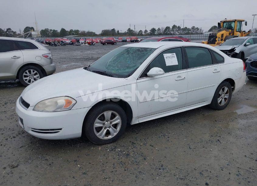 Photo 2 of 2012 Chevrolet Impala LS (VIN 2G1WF5E35C1290858)
