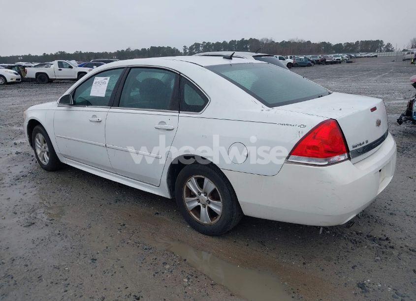 Photo 3 of 2012 Chevrolet Impala LS (VIN 2G1WF5E35C1290858)