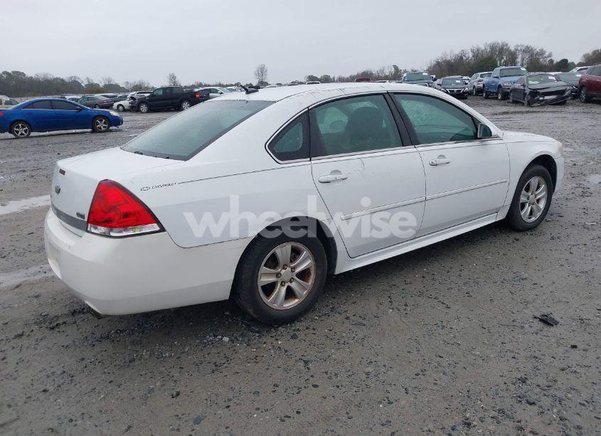 Photo 4 of 2012 Chevrolet Impala LS (VIN 2G1WF5E35C1290858)