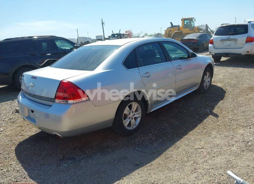 Photo 4 of 2012 Chevrolet Impala LS (VIN 2G1WF5E36C1149815)
