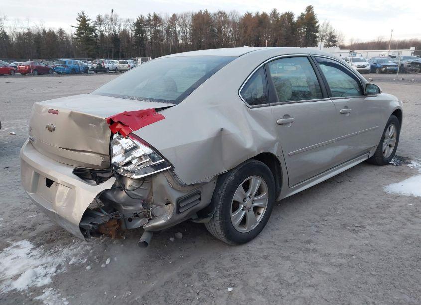 Photo 4 of 2012 Chevrolet Impala LS (VIN 2G1WF5E36C1274894)