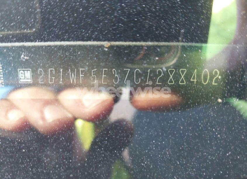 Photo 9 of 2012 Chevrolet Impala LS (VIN 2G1WF5E37C1288402)