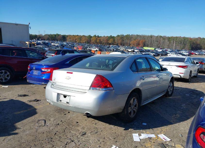 Photo 4 of 2013 Chevrolet Impala LS (VIN 2G1WF5E38D1136744)