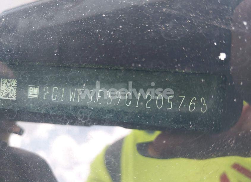 Photo 9 of 2012 Chevrolet Impala LS (VIN 2G1WF5E39C1205763)