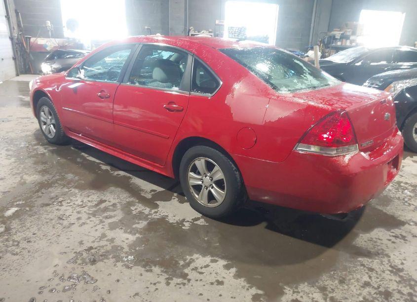 Photo 3 of 2012 Chevrolet Impala LS (VIN 2G1WF5E3XC1154841)